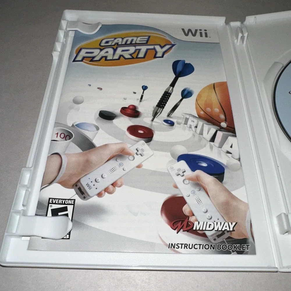 Game Party (Nintendo Wii, 2007) Complete CIB Near Mint Condition